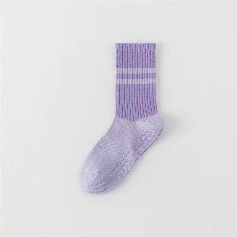 CONTRAST Crew Grip Socks