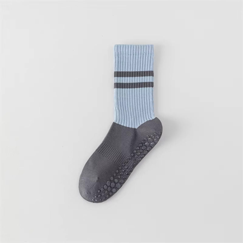 CONTRAST Crew Grip Socks